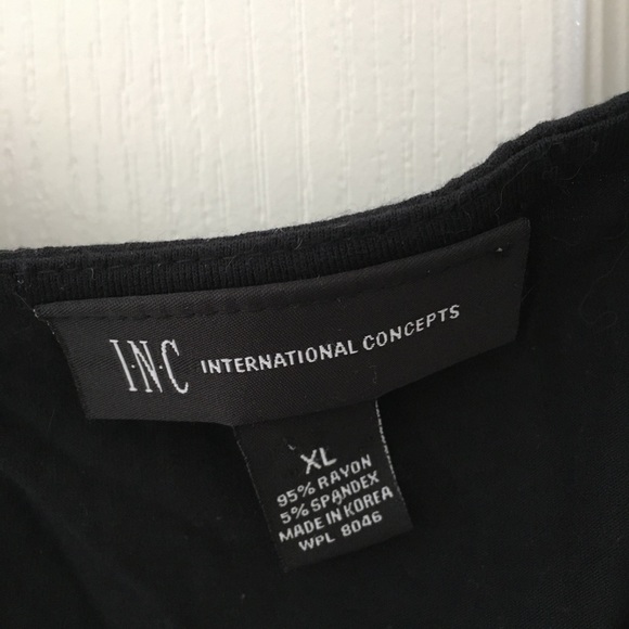 FINAL MARKDOWN Ladies inc draped front top xl - Picture 3 of 3